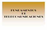 FUNDAMENTOS DE TELECOMUNICACIONES · Modos de Transmisión La forma como se intercambia información entre emisor y receptor da como resultado cuatro formas generales de transmisión.