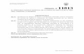 ORDENANZA Nº 11813 - concejosantafe.gov.ar · treinta (30) días hábiles administrativos entre la última publicación y la recepción de las propuestas. Art. 3º: ... CERs: (Certified