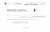MANUAL DEL USUARIO SOFTWARE SIVIGILA 2016 - Inicio · empresas de medicina prepagada y las entidades responsables de los regímenes de excepción de que tratan el artículo 279 de