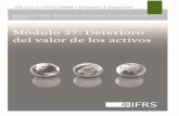 Módulo 27: Deterioro del valor de los activos - NIIF Venezuela · 27/06/2016 · Módulo 27: Deterioro del Valor de los Activos Deterioro del Valor de los Activos de la NIIF para