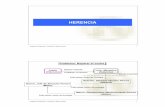 HERENCIA - Departament d'Informàticainformatica.uv.es/iiguia/LP/teoria/apuntes/cuatr1/tema2_2_herencia.pdf · Ligadura dinámica: 9Buscar en tiempo de ejecución, en función de