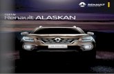 Pick Up Renault ALASKAN - tayronaautomotriz.com · como el diseño imponente de los rines diamantados de 18 ... a través de un botón y solo funciona bajo el modo de tracción 4LO.