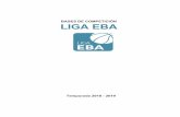 BASES DE COMPETICIÓN LIGA EBA - feb.es5734]3.- EBA 2018-19.pdf · LIGA EBA Edición 2 de junio de 2018 PÁGINA 3 Los Estatutos, el Reglamento General y de Competiciones de la FEB