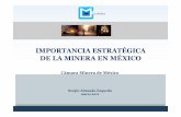 IMPORTANCIA ESTRATÉGICA DE LA MINERA EN MÉXICO · Contexto Internacional El 2011 fue un año positivo para la Industria Minera En México las producciones de los principales metales