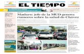 N AC I O N A L E S > E J ECU T I VO > Maduro: jefe de la ...media.eltiempo.com.ve/EL_TIEMPO_VE_web/38/diario/docs/... · el periÓdico del pueblo oriental aÑo liii - nº 2 0. 3 6