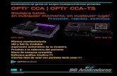 OPTI CCA-TS - BG · PDF fileAnalizadores de gases en sangre multiparamétricos portátiles OPTI ® CCA | OPTI ® CCA-TS Siempre listos, en cualquier momento, en cualquier lugar. Precisión,