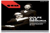 GOLPE A LA MEMORIA - gam.cl · Rivadeneira y Pulgar muestran la última noche de Allende/ 40 actores en cantata de Víctor Jara/ Desde España la revolución de Lorca ... está reflejada