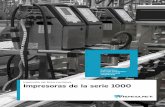 Impresoras de la serie 1000 - videojet.mx - Spanish/Brochure... · interfaz altamente intuitiva para simplificar las funciones diarias. Las impresoras 1550 y 1650 cuentan con una