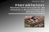 Numero 4, 2011 - Herakleion. Revista Interdisciplinar de Historia y ...herakleion.es/numero 4.pdf · Dirce Marzoli (DAI) Consejo editorial: David Álvarez Jiménez (UCM, Dep. Historia