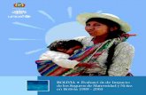 BOLIVIA • Evaluación de Impacto de los Seguros de ... · Gráfico 4 Tasas de Mortalidad Infantil y Postinfantil por Departamento, 2003 43 Gráfico 5 Composición de la Mortalidad