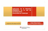 Aplicación de la Directiva 2008/96/CE en la red de ...87.98.229.209/~aec/ponencias6csv/Xavier Flores.pdf · Logroño, 8 de mayo de 2013Baròmetre de la bicicleta 2012 28 audito ría
