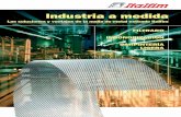 Industria a medida - Metal Estirado, Chapa Estirada · 2 ISO 9001:2000 Cert. n. 0237 con la garantía Italﬁ m Más valor añadido para su empresa La marca Italﬁ m signiﬁ ca