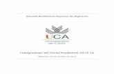 Inauguración del Curso Académico 2013-14 · El Ilmo. Sr. Director de la Escuela Politécnica Superior de Algeciras de la Universidad de Cádiz Se complace en invitarle al Acto Académico