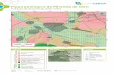 Mapa geológico de Miranda de Ebro MIRANDA DE EBRO.pdf · continente, debido a la erosión de zonas elevadas y al trans-porte de estos materiales mediante sistemas fluviales. En al-gunas