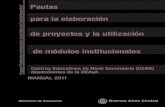 Pautas - Programa Fortalecimiento Institucional de la ...fortalecimientoescuelamedia.buenosaires.gob.ar/file.php/1/MANUALES... · Algunas recomendaciones para la Conducción del CENS