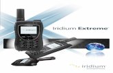 Folleto de presentacion del telefono satelital iridium 9575 · Rastreo Iridium Extreme™ es el primer teléfono satelital que ofrece servicios integrados de GSP personalizado, rastreo