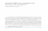 NOTAS SOBRE UNA INSCRIPCIÓN MÉTRICA DE FALASARNA … · 320 ÁNGEL MARTÍNEZ-FERNÁNDEZ M. Guarducci en su edición de 1939 de las inscripciones de Creta Occi-dental4 y D. Gondicas