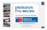 Programa Renueva tu Micro ANAC.ppt [Modo de compatibilidad]apps.mtt.cl/chatarrizacion/pdf/Programa_Renueva_tu_Micro_ANAC... · Gobierno de Chile | Subsecretaría de Transportes Antigüedad