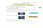 La Tierra, el Sol y la Luna - aulasptmariareinaeskola.esaulasptmariareinaeskola.es/app/download/9103796/8El+Planeta+Tierra+... · Continentes e islas . En los continentes también