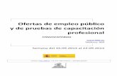 Boletín semanal de Ofertas de Empleo Público - ASeD Málaga · En el supuesto de que no exista ningún aspirante cuyo primer apellido ... Plazo de presentación de solicitudes al