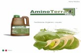 AminoTerra-F Ttöo I México Ficha Técnica AminoTerra ...fagro.mx/wp-content/uploads/2017/07/FT-AMINOTERRA-F-MX-16.pdf · Fertilizante Orgánico. Líquido Caracteristicas físicas