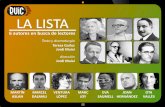 LA LISTA - evicproduccions.comevicproduccions.com/sites/default/files/LA LLISTA-CAST.pdf · el Aula de Teatre i Dansa del Comú de Andorra la Vella como 4 habitacions , Hair o no
