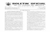 BOLETIN OFICIAL - Ciudad Autónoma de Melilla · bome nÚm. 4182 - melilla, viernes 15 de abril de 2005 - pag. 989 ciudad autÓnoma de melilla consejerÍa de presidencia y gobernaciÓn