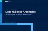 Título Presentación , Arial 40pt - BBVA Research · Grandes Rubros de Exportación por períodos ... Argentina mantiene una alta dependencia de sus principales socios. En el caso