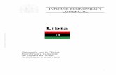 Informe Secretaría: Informe Económico y Comercial · Libiapadeciódurante42años(1969-2011)unadictaduracomandadaporelCoronel Gadafi. ... en Millones de $ USA 10,1 5.738 6.223 5,891
