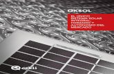 OKSOL - orkli.com · Mediante la tecnología solar fotovoltaica para la alimentación de la bomba de recirculación, funciona como un sistema totalmente autónomo, sin necesidad de