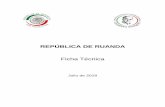 REPÚBLICA DE RUANDA - centrogilbertobosques.senado.gob.mxcentrogilbertobosques.senado.gob.mx/docs/F_Ruanda.pdf · En 2015, el 39% de la población vivía por debajo del umbral de