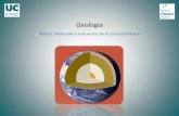Geología - Open Course Ware · Tema 3. Materiales y estructuras de la corteza terrestre. Geología José Ramón Díaz de Terán Mira Composición de los minerales Elementos •Componentes