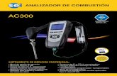 Catalogo Analizador AC300 - Salvador Escoda S.A ... Analizador_AC300.pdf · Sensor electrónico De O a 8000 ppm 1p pm De 201 a 2000 ppm: ±5% del v.m . 30s ... Gas Natural Sa hara/Fos