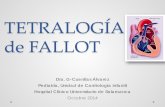 TETRALOGÍA DE FALLOT - campus.usal.escampus.usal.es/~ogyp/Clases teoricas 2014 2015/Cardiologia/5... · cianosis en los primeros días de vida Fallot DAP dependiente PGE1 y cx precoz.