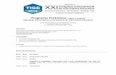 Programa Preliminar (sujeto a cambios) TISE 2016, XXI ... Preliminar TISE 2016.pdf · 14:25 – 14:40 Transporte E Tecnologia: Avaliação Da Experiência De Uso De Aplicativos De