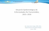 Situación Epidemiológica de Enfermedades No Transmisibles ...epidemiologia.mspas.gob.gt/files/Sala_de_situacion_ENT_2015_-2016... · ministerio de salud y del seguro social, generando