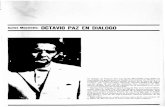 Carlos Monsiváis: OCTAVIO PAZ EN DIALOGO - Revista de la ... · El diálogo de Octavio Paz con Garlos Monsiváis, tuvo lugar en ... Las respuestas de Paz, claras, lúcidas, valen