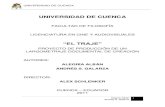 UNIVERSIDAD DE CUENCA - dspace.ucuenca.edu.ecdspace.ucuenca.edu.ec/bitstream/123456789/1819/1/tca14.pdf · CAPITULO 1: Investigación previa Pág. 12 - 41 Biografía de Ernesto Albán