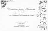 Concierto Clarinete Mozart 2º M - musicum.net · Para Clarinete en La y Orquesta de Vientos (1756 - 1791) Instrumentación . INSTRUMENTACIÓN y PLANTILLA CONCERTO CLARINETE MOZART