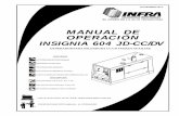 MANUAL DE OPERACIÓN - grupoinfra.comgrupoinfra.com/files/libreria-de-descargas/manual-insignia-604-jd... · 2 - 3 Curvas Volts - Amperes Modo MIG (CV) ... 2 - 4 Consumo de Combustible