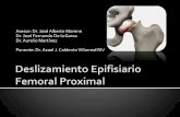 Asesor: Dr. José Alberto Moreno Dr. José Fernando De la ... · Condición en la cual la epífisis proximal femoral se desplaza en relación a su posición normal con el cuello femoral.