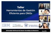 Herramientas de Gestión Eficiente para ONGs - cca.org.mx · para retroalimentar sobre la satisfacción laboral de los empleados. RECURSOS HUMANOS Retroalimentación sobre la satisfacción