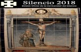 Silencio 2018hermandadsilencio.com/wp-content/uploads/2018/02/BoletinSilencio... · Silencio que escucha el ^Clamor del Señor, que nos enfrenta a nuestras cobardías y nos hace ^Valientes