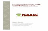 MIBAKO Catalogo 2018 · • La posibilidad de hacer realidad sus ideas o proyectos. • Potenciar su proyecto con el máximo realismo. • La mejor Calidad / Precio del Mercado. •