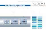 CFW10 Easy Drive - disai. · PDF file CFW10 - Convertidor de Frecuencia 3 Características J Rango de potencia: 0,25 hasta 4 kW (0,25 hasta 5 HP) J Monofásico y trifásico J Control