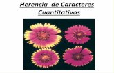 Herencia de Caracteres Cuantitativosecaths1.s3.amazonaws.com/geneticaveterinaria/290677933.HERENCIA... · • La transmisión en cada locus sigue los principios mendelianos • El