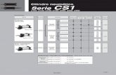 CIlindro neumático Serie CS1content2.smcetech.com/pdf/CS1_ES.pdf125mm 140mm 160mm 180mm 200mm 250mm 300mm Montaje B L F G C D T Base Escuadra de fijación Brida delantera Brida trasera