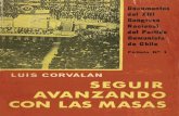 DEL PARTIDO COMUNISTA CHILE - Marxists Internet Archive · Tiene la palabra el cama- roda LUIS CORVALAN. ... en na conciencia de la mayoría de Ia población. ... reserva son una
