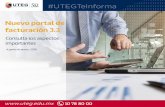 50 #UTEGTeInforma Nuevo portal de facturación 3.3 Consulta los aspectos …uteg.edu.mx/wp-content/uploads/2018/01/Portal... · 2018-01-18 · 50 #UTEGTeInforma Nuevo portal de facturación