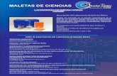 MALETAS DE CIENCIAS - cienytec.com · Indice de Experimentos del Laboratorio de Química Básica TÉCNICAS DE LABORATORIO Construcción de ﬁltros. (1.1.) ... 1 ANILLO GOMA 50(BOLSA